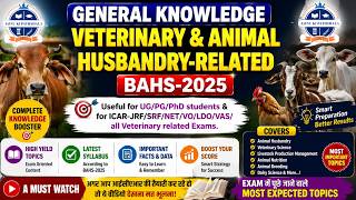 Basic Animal Husbandry Statistics & Production 2025 #gpsc #upsc #icar #veterinary