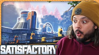 FINALLY! Turning on my Plutonium Nuclear Power Plant // Satisfactory