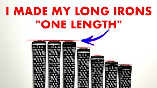 Celebrity I Cut Down My Long Irons | One Length Combo | Here's What Happened Net Worth