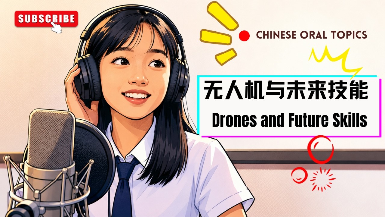 无人机与未来技能 Drones and Future Skills丨2026会考口试话题【双语字幕】