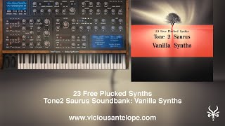 Vicious Antelope - Vanilla Synths | Free Synth Presets for Tone2 Saurus