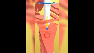 Stack Ball Crash Platforms: 😀 Level 61 #shorts