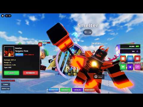 How to get best OP AOE Unit "Smelter" in Idle Defense