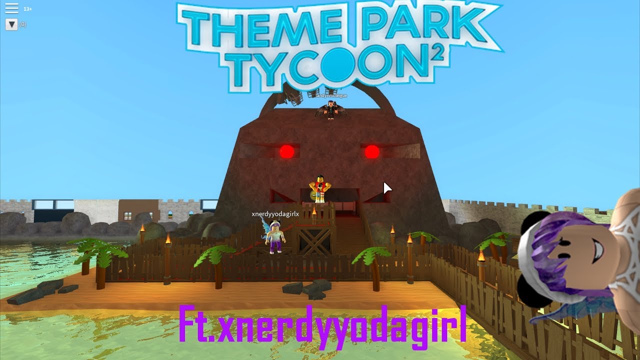 Roblox Theme Park Tycoon 2 Ftxnerdyyodagirlx - roblox theme park tycoon 2 youtube