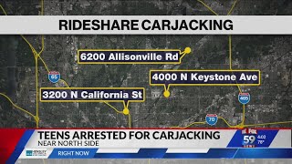 2 arrested after reported carjacking of rideshare driver