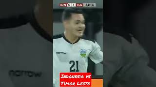 Indonesia Vs Timor Leste indonesiapastibisa