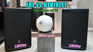 Devialet Phantom 4500w vs JBL Eon 715 x2 3000w có gì hay ?? | Vua2hand Test thử