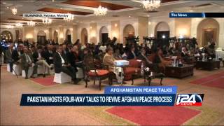 Pakistan hosts 4-way talks to revive Afghan peace process