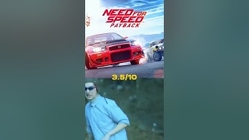 Ranking Need For Speed Games with Memes (pt4) 📈 #needforspeed