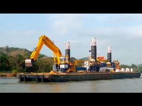 Take a look at the world's largest Giant River Dredging Machine 1