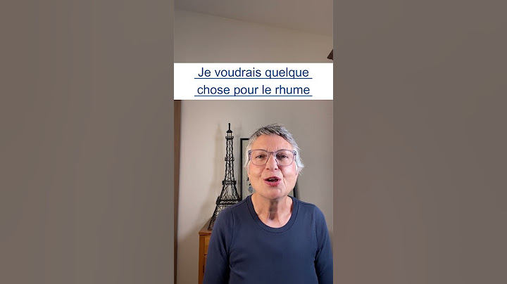 How to ask for medicine for a cold in French! 🤧 🇫🇷
