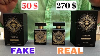 Fake vs Real Initio Oud For Greatness Perfume