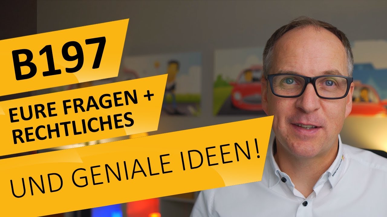 B197 - Eure Fragen, Rechtliche Neuerungen und geniale Ideen für Fahrlehrer!