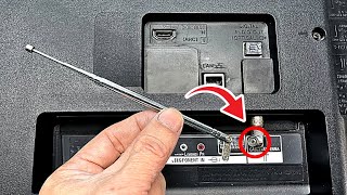 Just Insert The Radio Antenna Into The Tv And Watch All Channels In Hd For Free