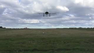 Portuguese F-16x4 Takeoff starts JW16-2 [1080p50]