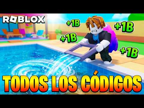 TODOS los CÓDIGOS de 💧+1 DRAIN WATER PER CLICK💧 activos / +1 Drenar agua por clic /ROBLOX / TilloASR