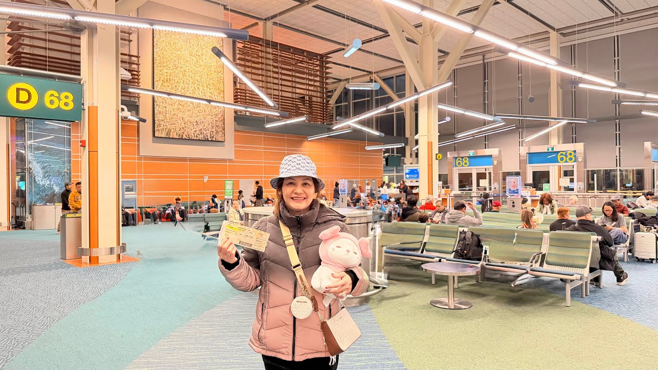 Sân Bay Vancouver về đêm.23-01-2026