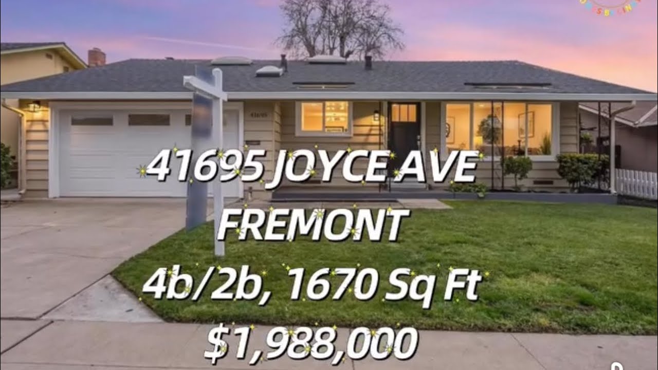 Mission San Jose Fremont CA Home For Sale YouTube
