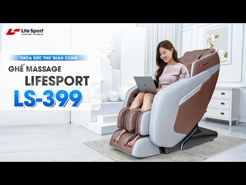 Video Ghế massage toàn thân Lifesport LS-399 l Bí quyết xoa... - youtube