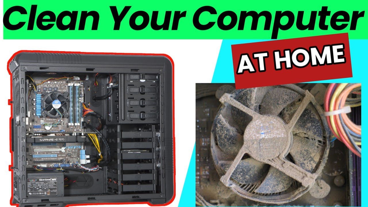 HOW TO CLEAN YOUR PC 🔥 | HOW TO SERVICE YOUR PC 🔥 - YouTube