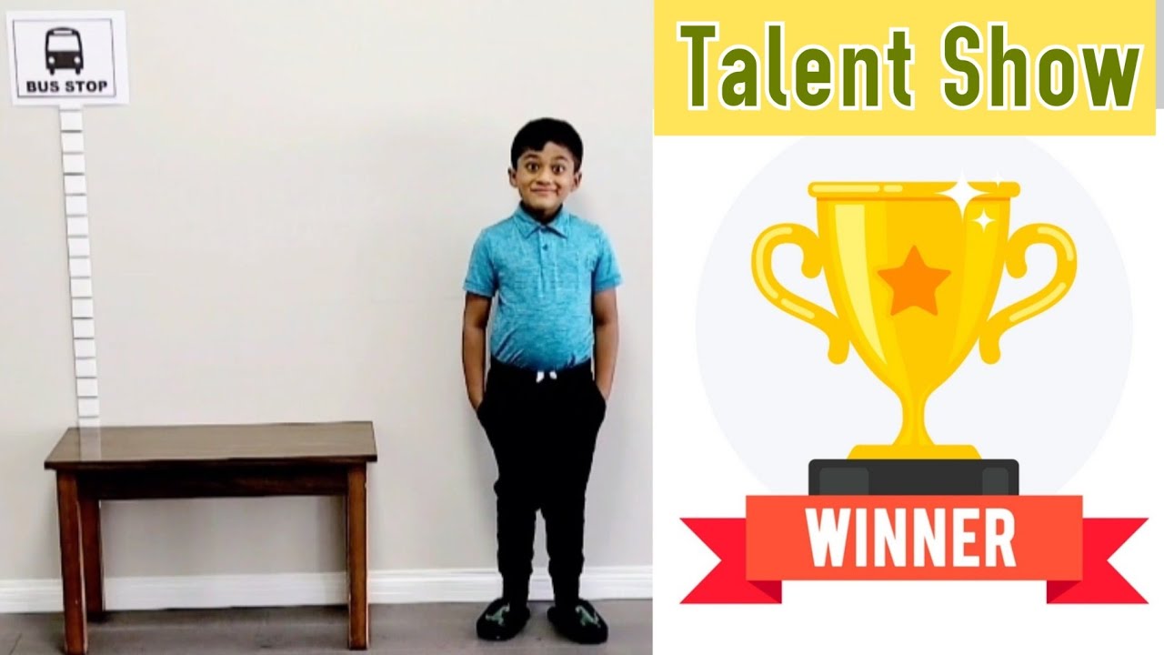 Kids Talent Show Prize Winner Silent Act Mime Do not Litter  Arjun Dhanashekaran 6 Years Old