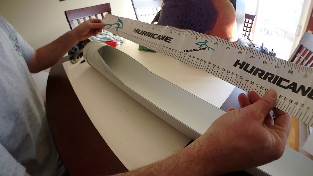 DIY Fish Measuring Tube. Fish Measuring Board. 