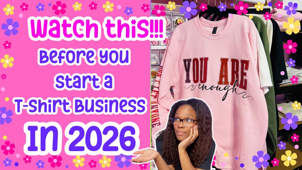 Планируете открыть бизнес по продаже футболок в 2026 году? ПОСМОТРИТЕ ЭТО | Что никто не говорит ...
