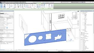 Autodesk Revit Tutorial - Cut Wall Holes of any type