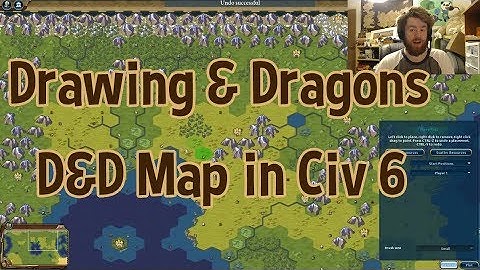 DnD map in Civ 6 Worldbuilder: Noman Saw Region