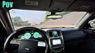 Cutting Up In Traffic With A Chrysler 300c