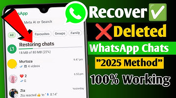 How To Recover WhatsApp Deleted Messages On Android | WhatsApp Deleted Messages Recovery (2025)