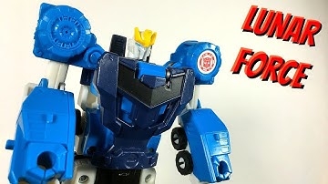 Transformers Crash Combiners LUNAR FORCE PRIMESTRONG (Optimus Prime + Strongarm) RID Combiner Force