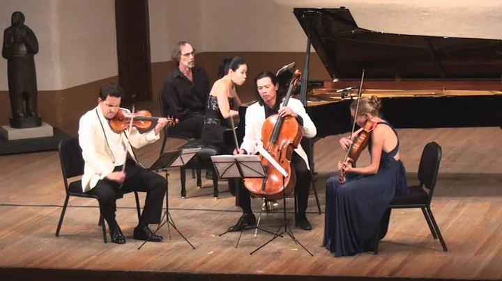 Lowell Liebermann Quartet for Piano and Strings Op. 114 | J. Yang, G. Schmidt, L. Francis, F. Fan