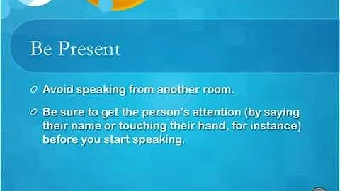 Tips for Communicating with the Hard of Hearing