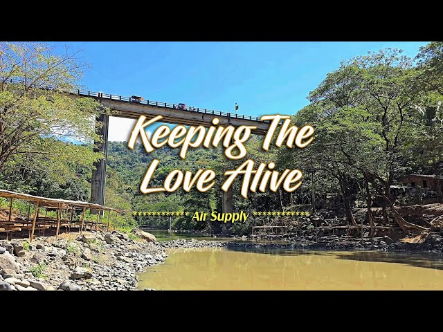 KEEPING THE LOVE ALIVE - (Karaoke Version) - in the style of Air Supply class=