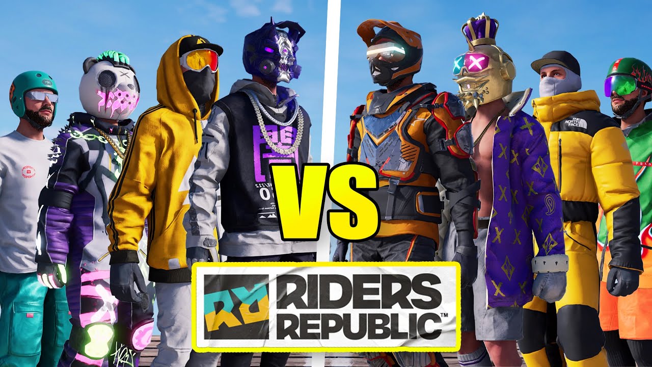 We Hosted The Biggest SKIN CONTEST in Riders Republic (16 Players)