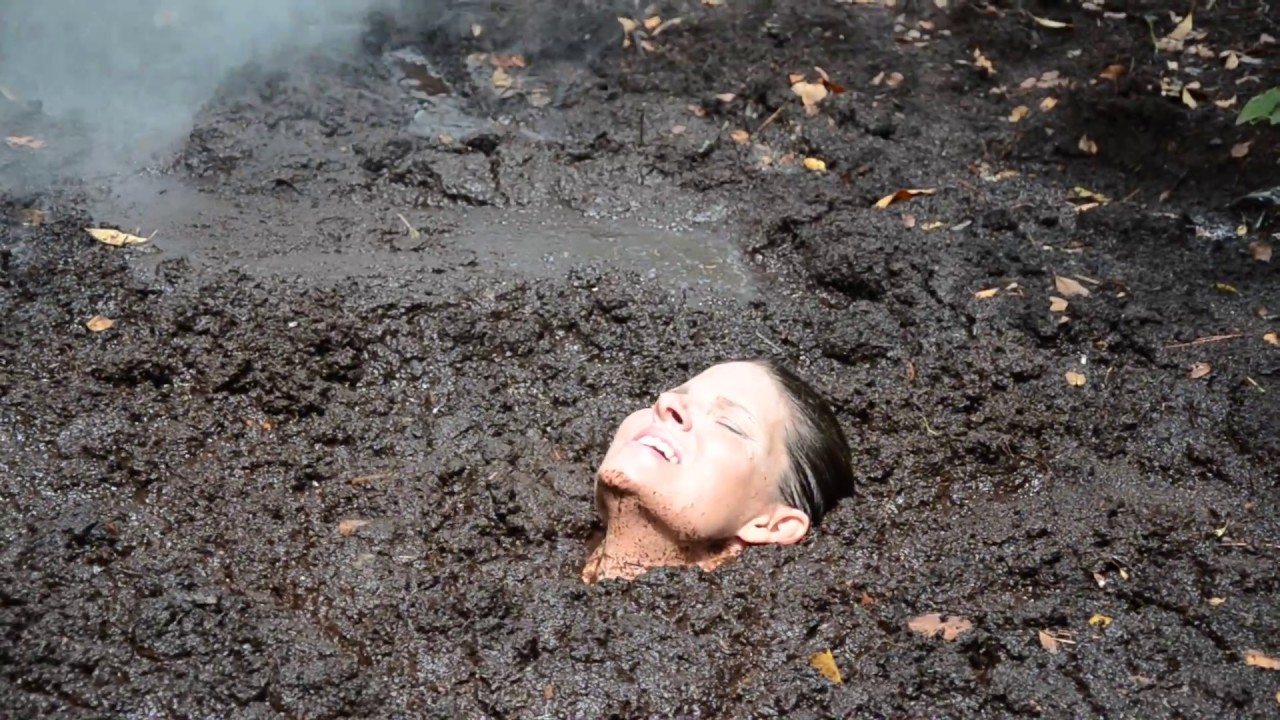 Girl Sinks In Quicksand