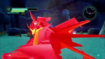 Bumblebee Vs Dreadwing | Transformers Prime: The Game Wii U | 60 fps #2022 #pcgame