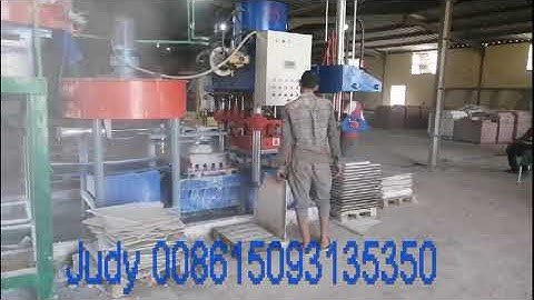 The process of terrazzo tile making machine, floor tile machine video