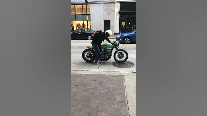 Honda Cafe Racer Kickstart