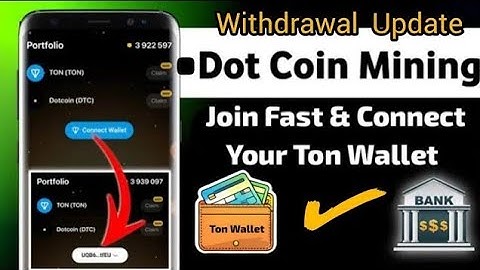 Dotcoin Teligram Mining DTC MINING Details , Exchange Listing, Withdraw All Details Video !!
