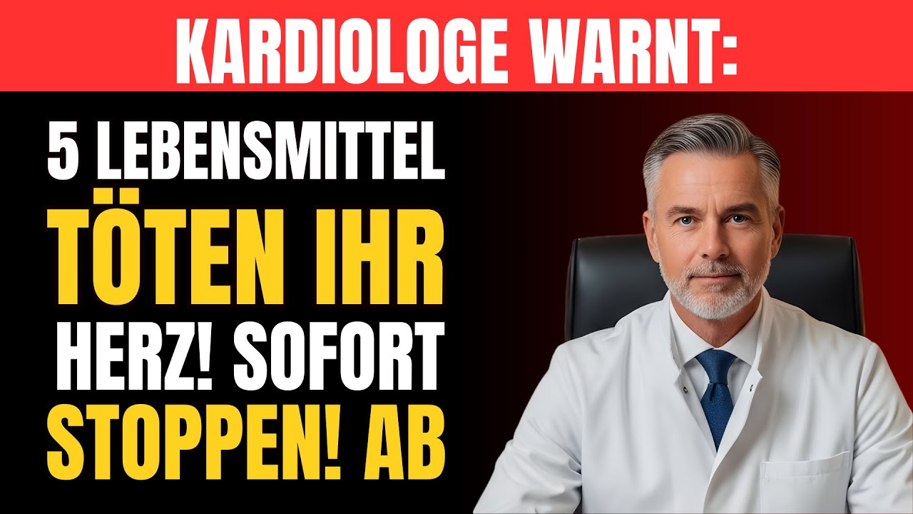 Die 5 schlimmsten Lebensmittel für Ihr Herz nach 60!