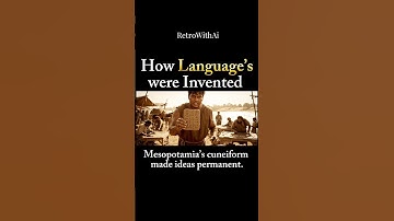 How Languages were invented #LanguageHistory #AncientLanguages #HowLanguagesStarted