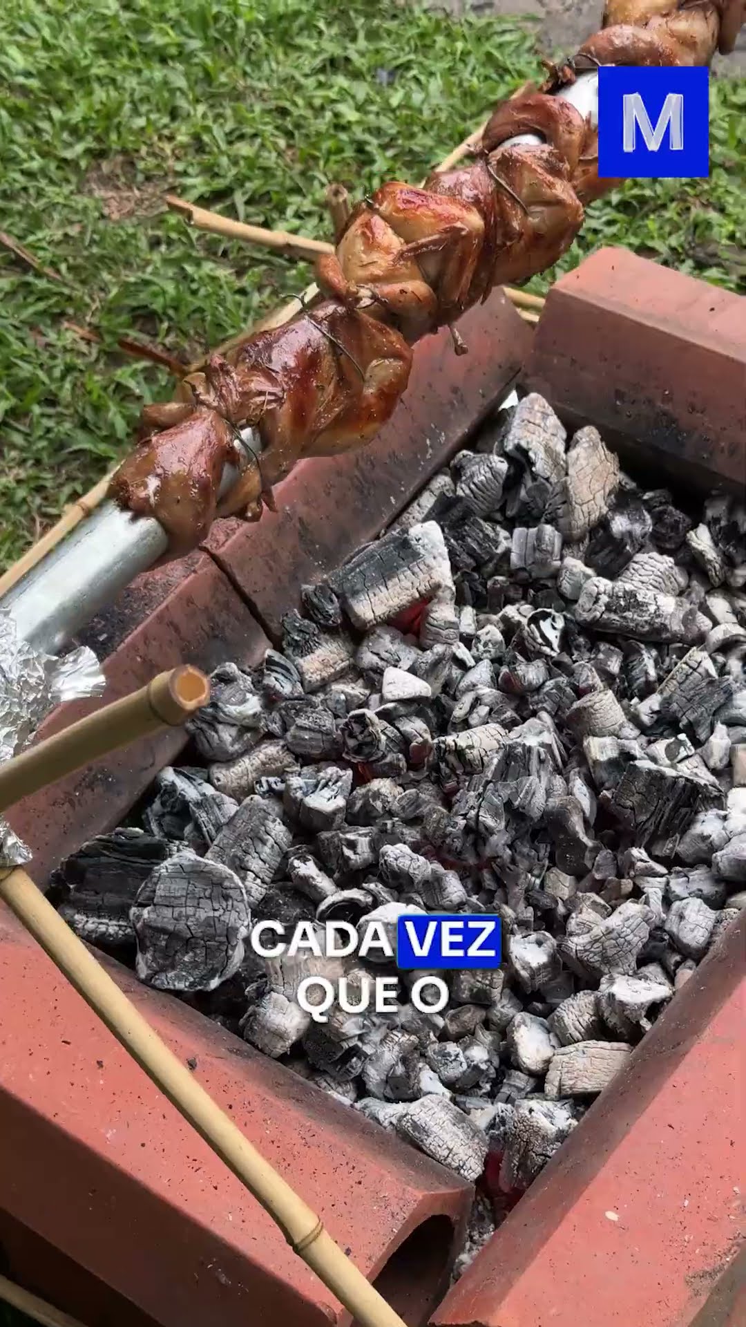 Churrasqueira PRIMITIVA com sistema INACREDITÁVEL