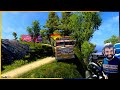 ලස්සන බස් එක අපරාදේ | ets 2 multiplayer convoy|#ets2 #busgames #laahiru