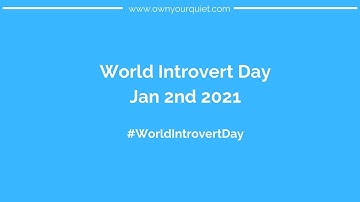 World Introvert Day 2021 - Benefits of Collaboration between Introverts from Different Generations