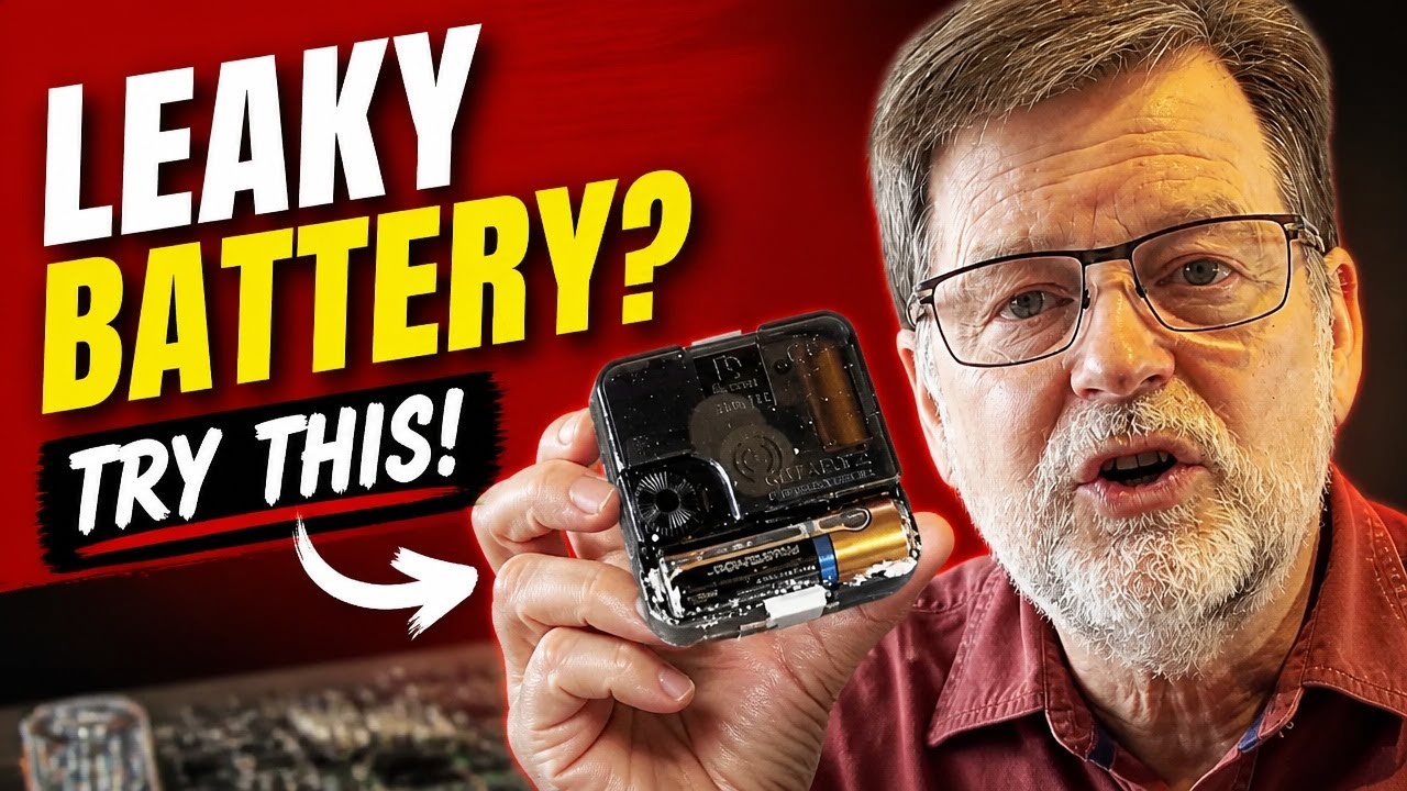 Battery Leaked Inside Your Gadget? Try This!