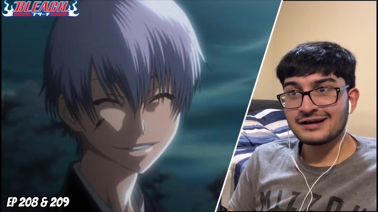 YOUNG GIN! Bleach Episode 208 and 209 Reaction YouTube