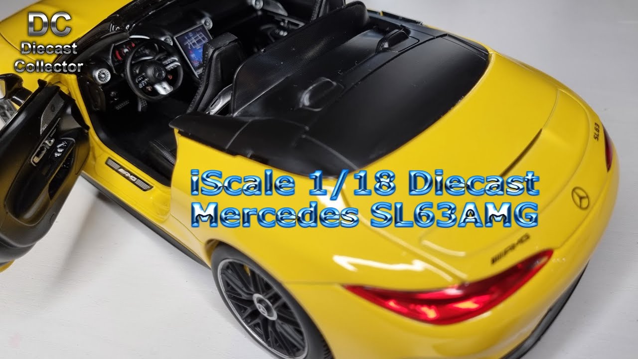 Mercedes-Benz C-Class Convertible 1:18 iScale | Unboxing & Review