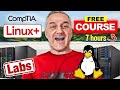 Free CompTIA Linux+ Labs Course (XK0-006) - 7 Hours